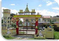Myanmar-monastery in Sravasti, Uttar Pradesh